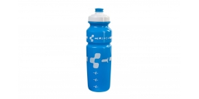 CUBE bottle 0,75l Logo blue/white (Sales Unit 12)