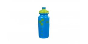 CUBE bottle 0,5l Logo lime/blue (Sales Unit 12)