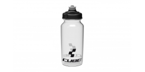 CUBE bottle 0,5l Icon transparent (Sales Unit 12)